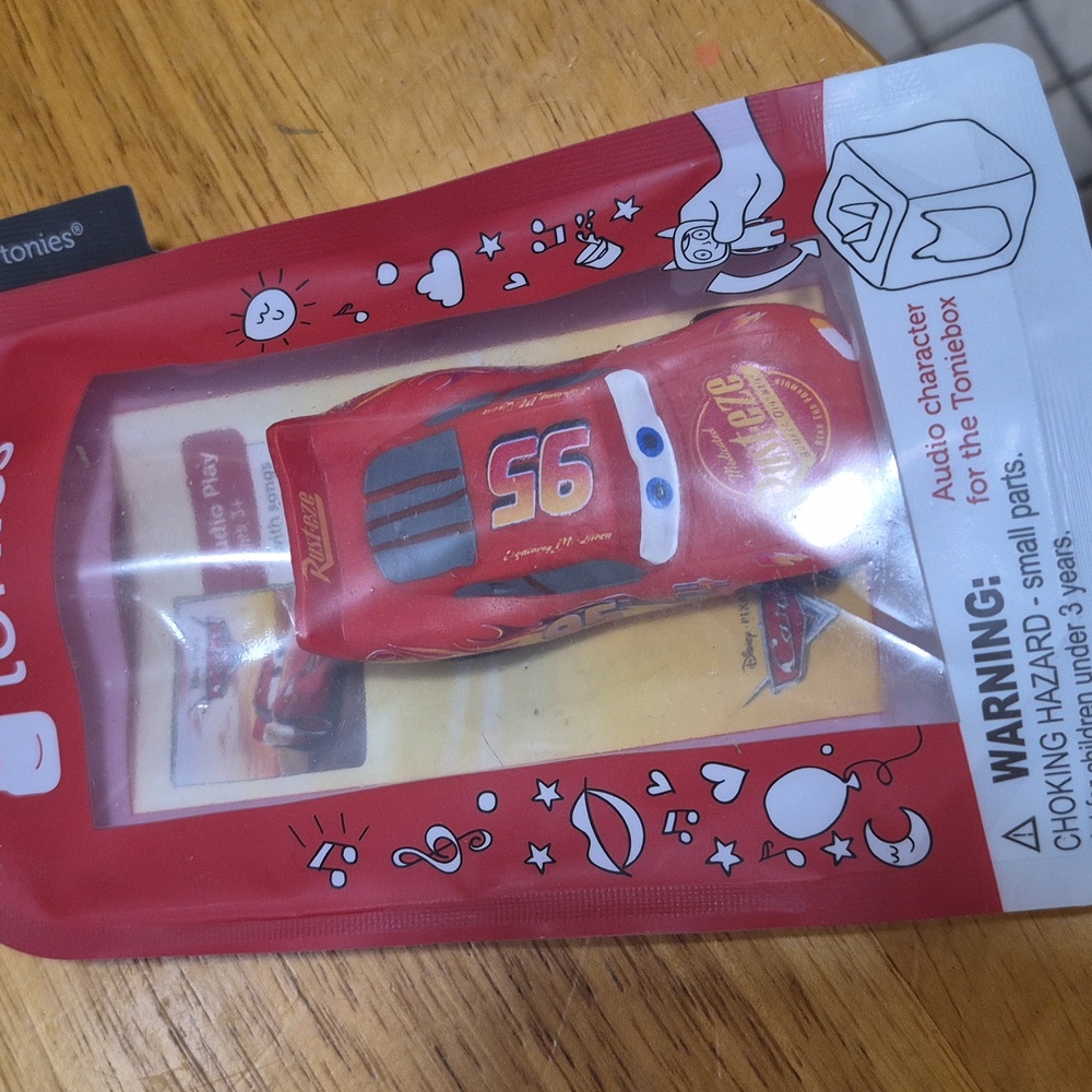 NEW-- TONIES Red Toy Car Figure - Picture 3 of 3